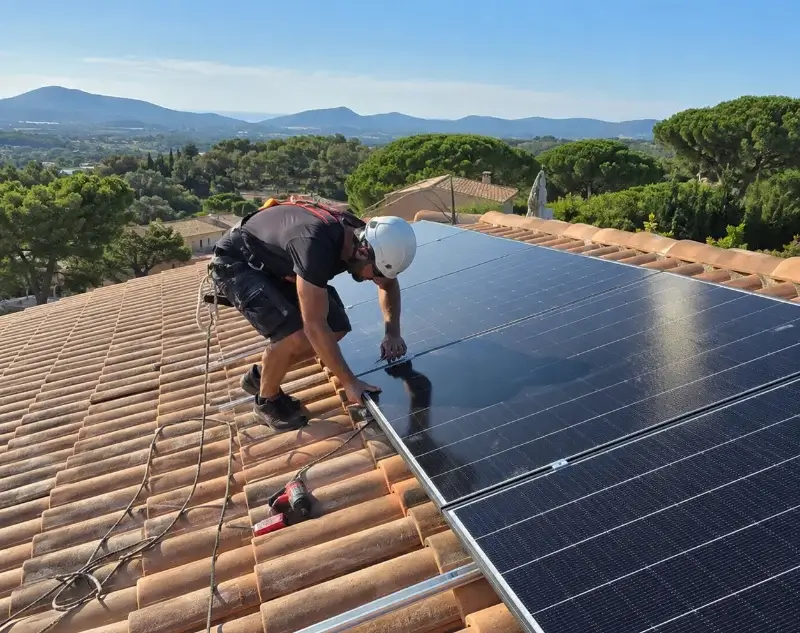 Installateur panneaux solaires Los Masos — pose photovoltaïque sur toiture